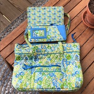 SALE Vera Bradley English Meadow tote and wallet